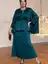 Костюм с юбкой Альсия (изумрудный) К14392-5М