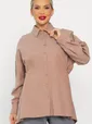 Рубашка Свободное падение (бежевая) Б14191-5М