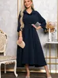 Платье Лорита (темно-синее) П14864-16М