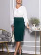 Юбка Теона (зеленая) Ю14406-6М