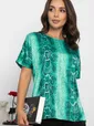 Блуза Морган (зеленая) Б14032-16М