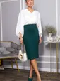 Юбка Теона (зеленая) Ю14406-6М
