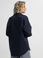 Рубашка хлопковая Рина (темно-синяя) Б15224-53М