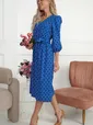 Платье Розетта (синее) П14115-45М