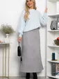 Юбка макси Алана (серая) Ю14255-6М