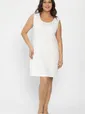 Платье-майка для дома Шелк вискозы (молочная) П14491-52М