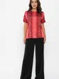 Блуза Морган  (красная) Б14033-16М