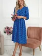 Платье Розетта (синее) П14115-45М