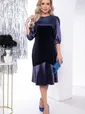 Платье "Джоли" (блю) П7739