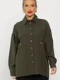 Рубашка Свободное падение (хаки) Б14192-5М