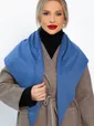 Косынка с отворотом (пепельно-синяя) КО21-23М
