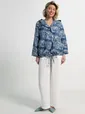 Пыльник Летний день (бело-синий) Б15182-8М