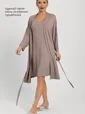 Платье-майка для дома Шелк вискозы (латте) П14492-52М
