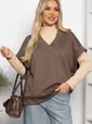 Костюм трикотажный Уютный шарм (коричневый) К14250-5М