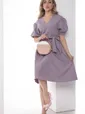 Платье "Аллегра" (серо-лиловое) П8525