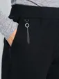 Брюки трикотажные Броуди (черные) Б15048-8М