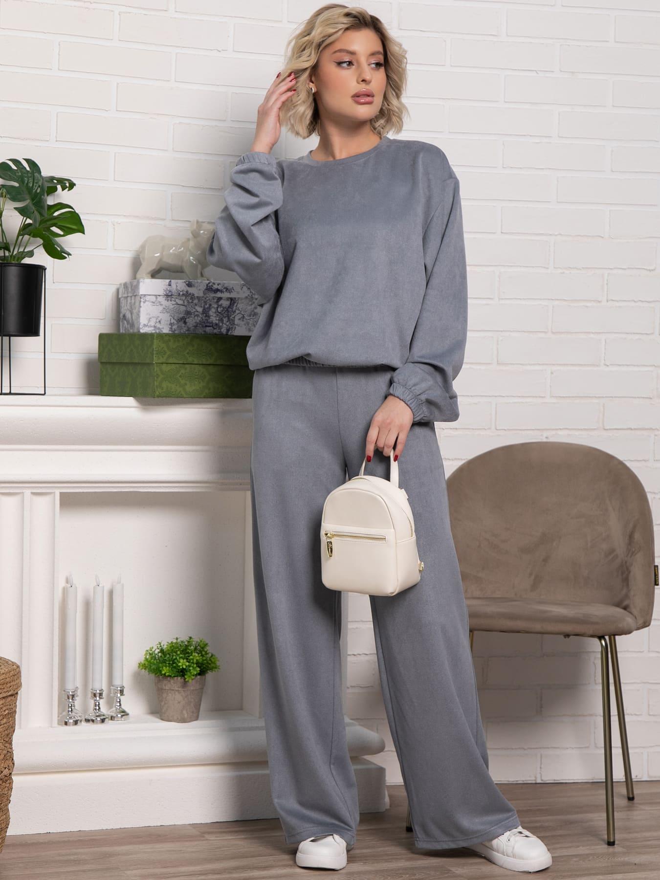 Костюм Манхэттен (серый) К15228-21М