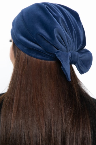 Чалма с бантом (синяя) ЧБ5-23М