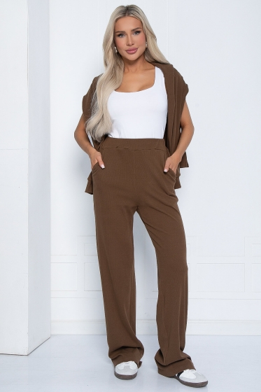 Костюм Игра по правилам (коричневый) К12542-5