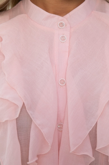 Блуза Розалинда (розовая) Б13685-5М