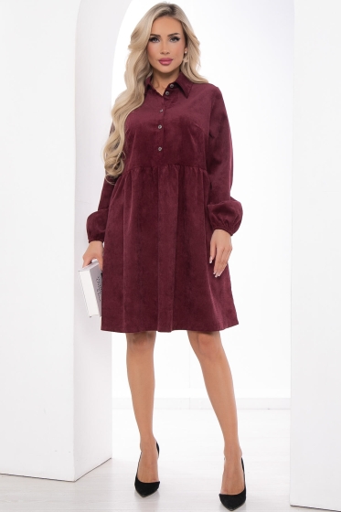 Платье "Андреа" (бордо) П8295