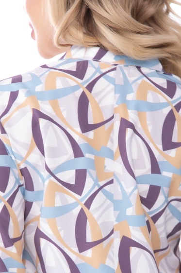 Платье "Мира" (геометрия) П7410 Платье "Мира" (геометрия) П7410