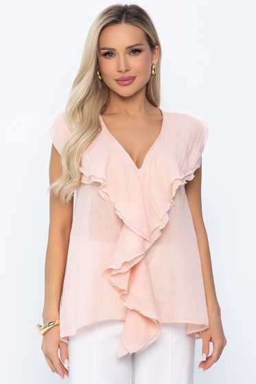 Блуза Поцелуй ветра (персик) Б13893-7М